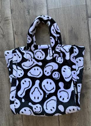 Флісова сумка h&m smiley