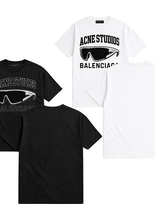 Футболка acne studios x balenciaga