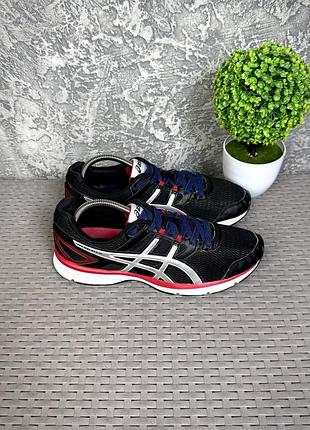Asics gel-galaxy 8 кроссовки 42 размер спортивные черные