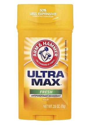 Натуральний твердий дезодорант-антиперспірант arm&hammer fresh