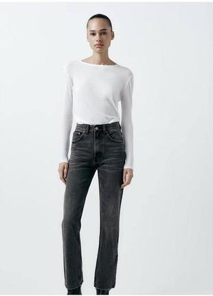 Zara прямі джинси 2