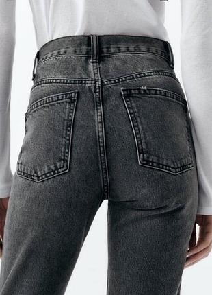 Zara прямі джинси 4