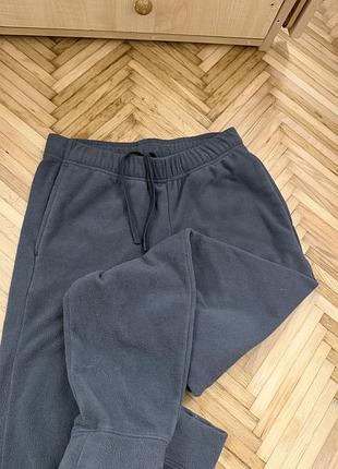 Флісові штани джогери uniqlo оригінал (розмір s/m) теплові штани теплі, легкі, стильні