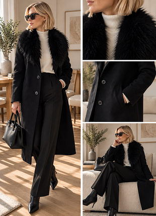 Пальто zara lana