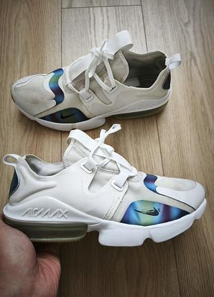 Кросівки nike air max infinity білі з синім