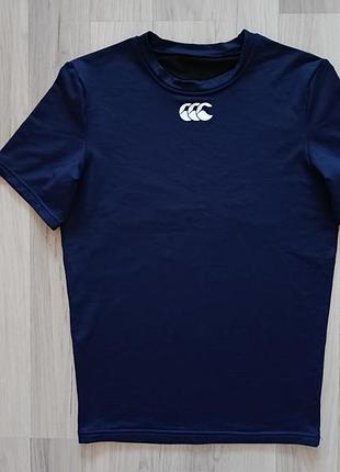 Компресійна спортивна футболка canterbury armour fit для тренувань, фітнесу, кросфіту, бігу або єдиноборств