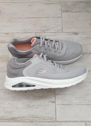 Кросівки жіночі skechers con-air - extra appeal сірі