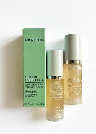 Сироватка darphin lumiere essentielle illuminating oil serum