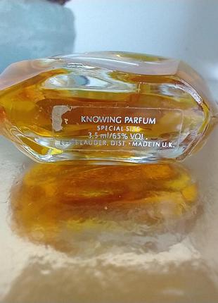 Estee lauder knowing винтаж  3.5 духи 3