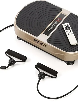 Вибрационная платформа gymtek xp300 с пультом бежевая