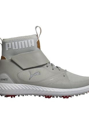 🏌️‍♂️ puma ignite poweradapt hi-top junior — дитячі гольф-туфлі з шипами чудово підійдуть для всіх видів спорту на газоні чи на траві