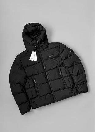 Пуховик чоловічий calvin klein чорний