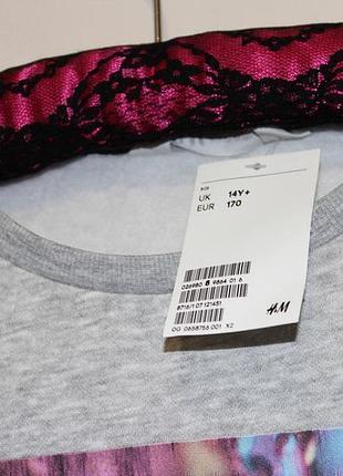 Англия.h&amp;m. толстовка с пайетками. 5