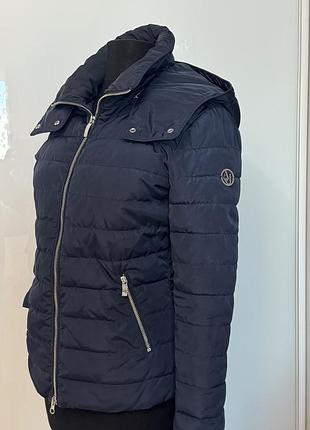 Куртка жіноча armani jeans демісезонна синя