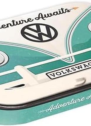 Коробка з м'ятними цукерками vw bulli - adventure awaits nostalgic-art (81393)