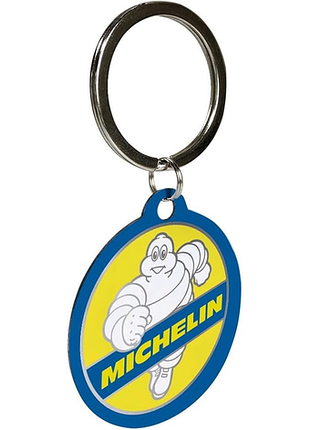 Круглий брелок michelin - vintage nostalgic-art (48043)
