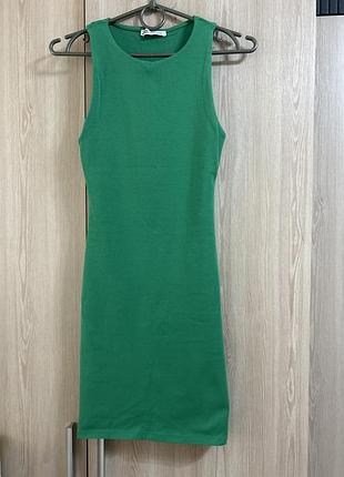 Міні сукня zara майка 3