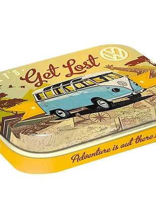 Коробка з м'ятними цукерками vw get lost nostalgic-art (81362)