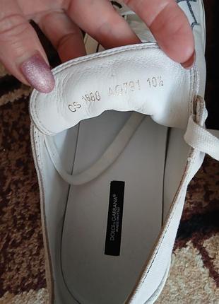 Кеди 45р. dolce &gabbana 7