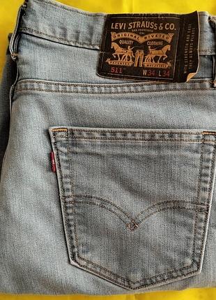 Продам джинси бренду levi strauss y розмipi l.