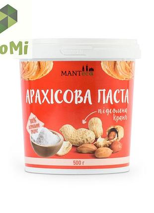 Aрахисовая паста подсоленная, кранч. manteca 500г