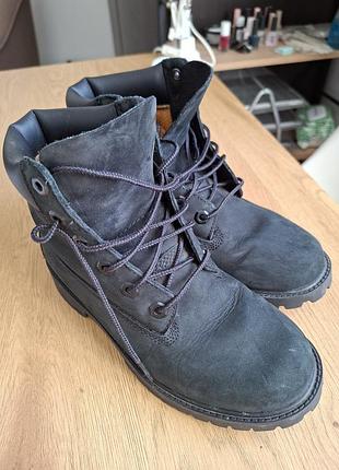 Черевики унісекс timberland classic чорні 3