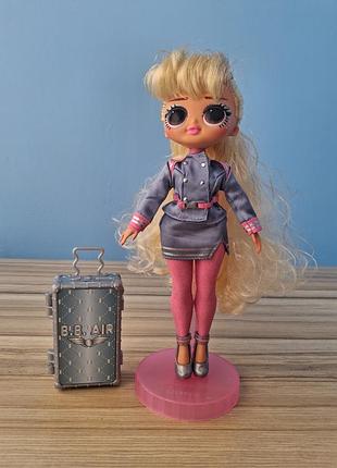Лялька l.o.l. surprise! omg world travel fly gurl лол омг стюардеса