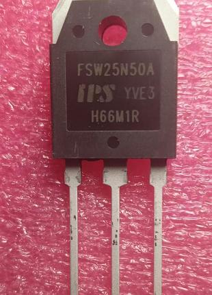 Транзистор fsw25n50a to-3p mosfet-n 500v 25a