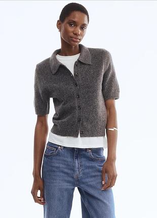 Кардиган 5%вовна, h&amp;m, s 9