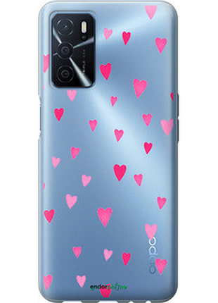 Чохол на oppo a54s сердечка 2 "4763u-3473-8094", чохол для телефона
