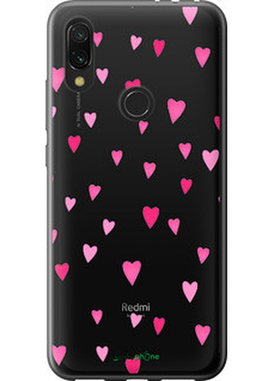 Чохол на xiaomi redmi 7 сердечка 2 "4763u-1669-8094", чохол для телефона