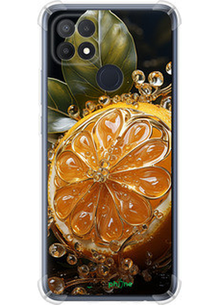 Чехол на oppo a15s лимон "5647sp-2527-8094", чехол для телефона