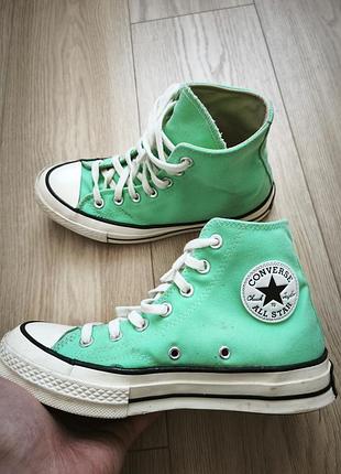 Кеди унісекс converse chuck taylor all star м'ятний