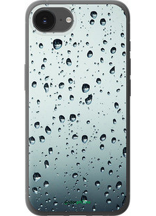 Чохол на iphone 16e скло в краплях "8483-3971-8094", чохол для телефона