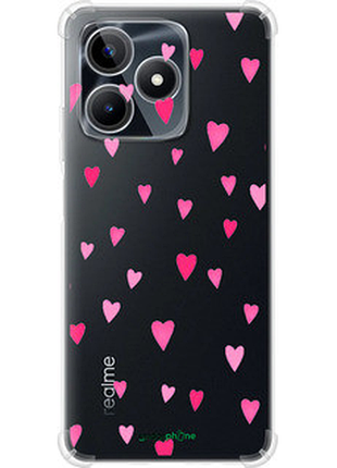 Чохол на realme narzo n53 сердечка 2 "4763sp-4042-8094", чохол для телефона