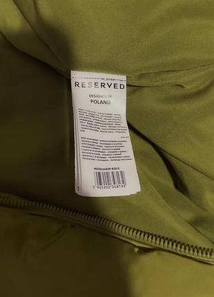 Куртка жіноча reserved бомбер оливковий 4