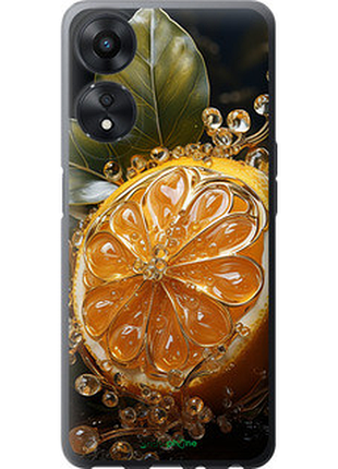 Чехол на oppo a78 5g лимон "5647u-3169-8094", чехол для телефона