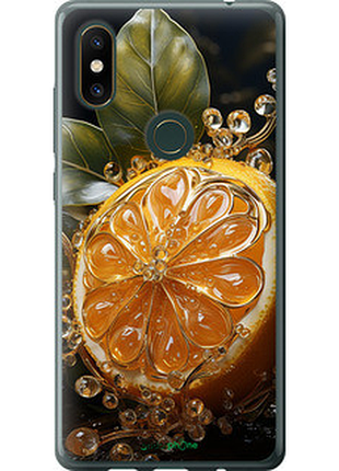 Чехол на xiaomi mi mix 2s лимон "5647u-1438-8094", чехол для телефона