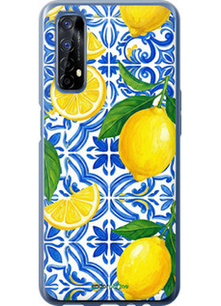 Чехол на realme 7 grocery girl italian summer "6766u-2081-8094", чехол для телефона