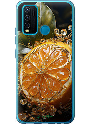 Чехол на vivo y30 лимон "5647u-2154-8094", чехол для телефона