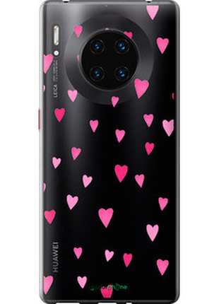 Чехол на huawei mate 30 pro сердечки 2 "4763u-1796-8094"