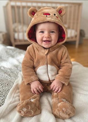 Комбинезон плюшевый на 56см,62см,80см
в двух кольорах