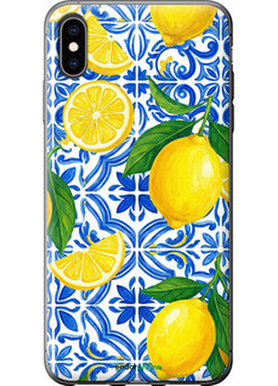 Чехол на iphone xs max grocery girl italian summer "6766u-1557-8094", чехол для телефона