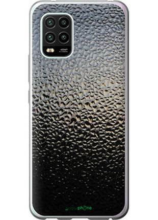Чехол на xiaomi mi 10 lite мокрое стекло "245u-1924-8094", чехол для телефона