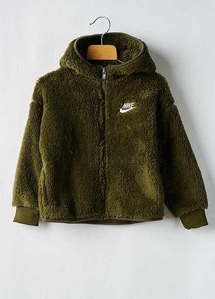 Кофта на травці шерпа фліска nike для хлопчика 98-104 см