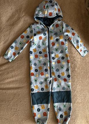 Lupilu softshell дощовик комбінезон демі на флісі 98-104 розмір новий
