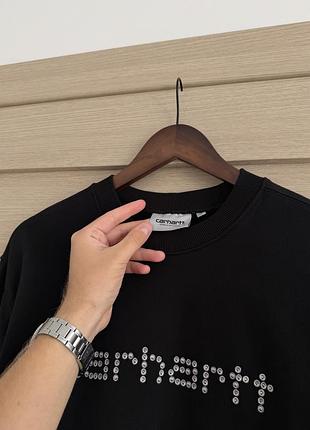 Оригінальний світшот carhartt “rivet script” big logo men’s 9