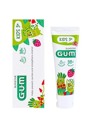Зубна паста для дітей 3+ gum kids 3+