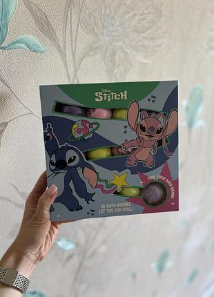 Комплект бомбочок для ванн disney stich
