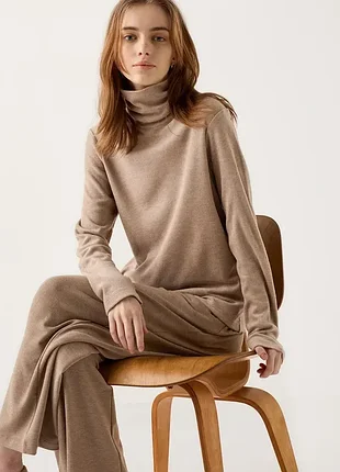 Флисовый термогольф heattech uniqlo